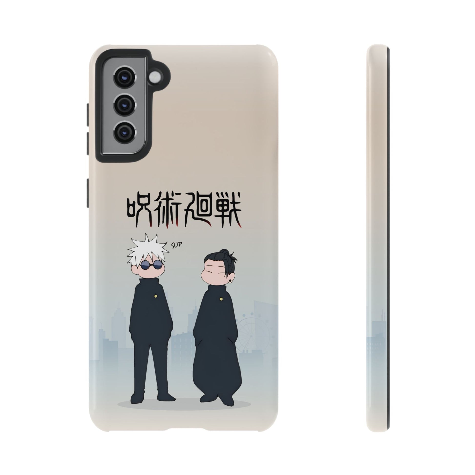 Chibi Style Gojo & Geto - Jujutsu Kaisen Phone Case