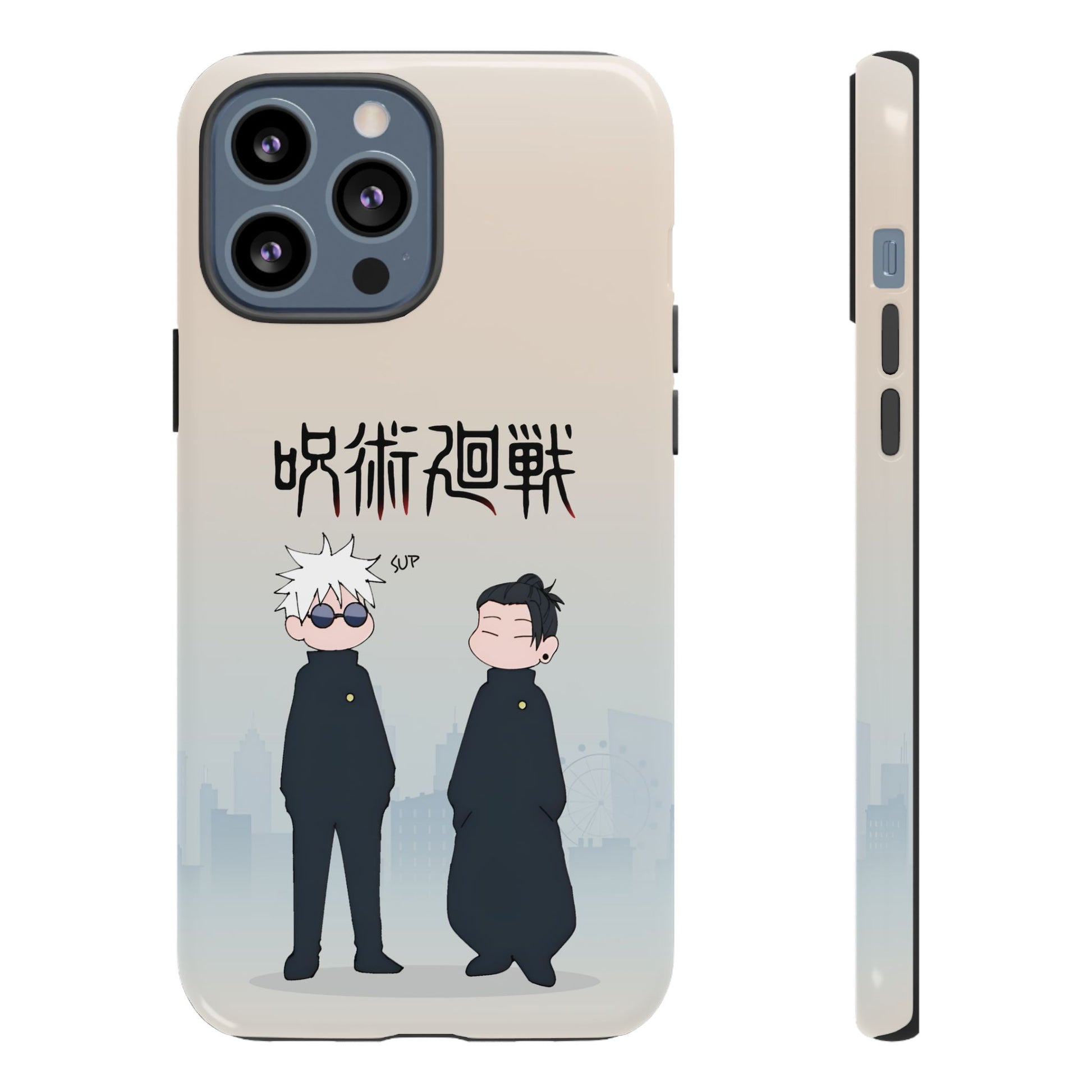 Chibi Style Gojo & Geto - Jujutsu Kaisen Phone Case