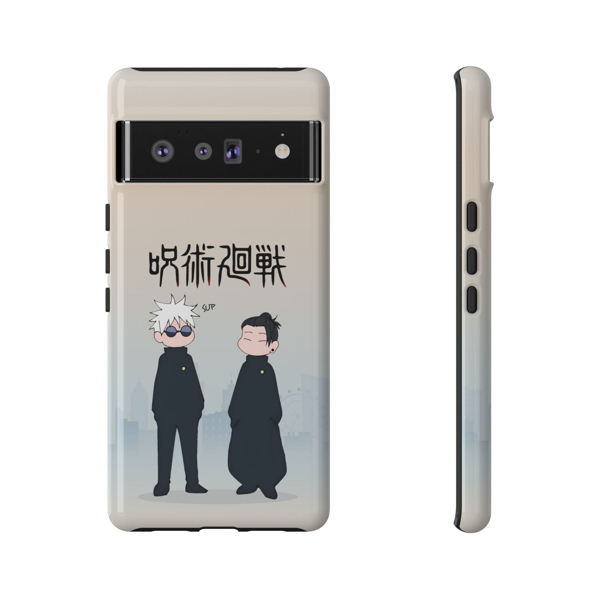 Chibi Style Gojo & Geto - Jujutsu Kaisen Phone Case