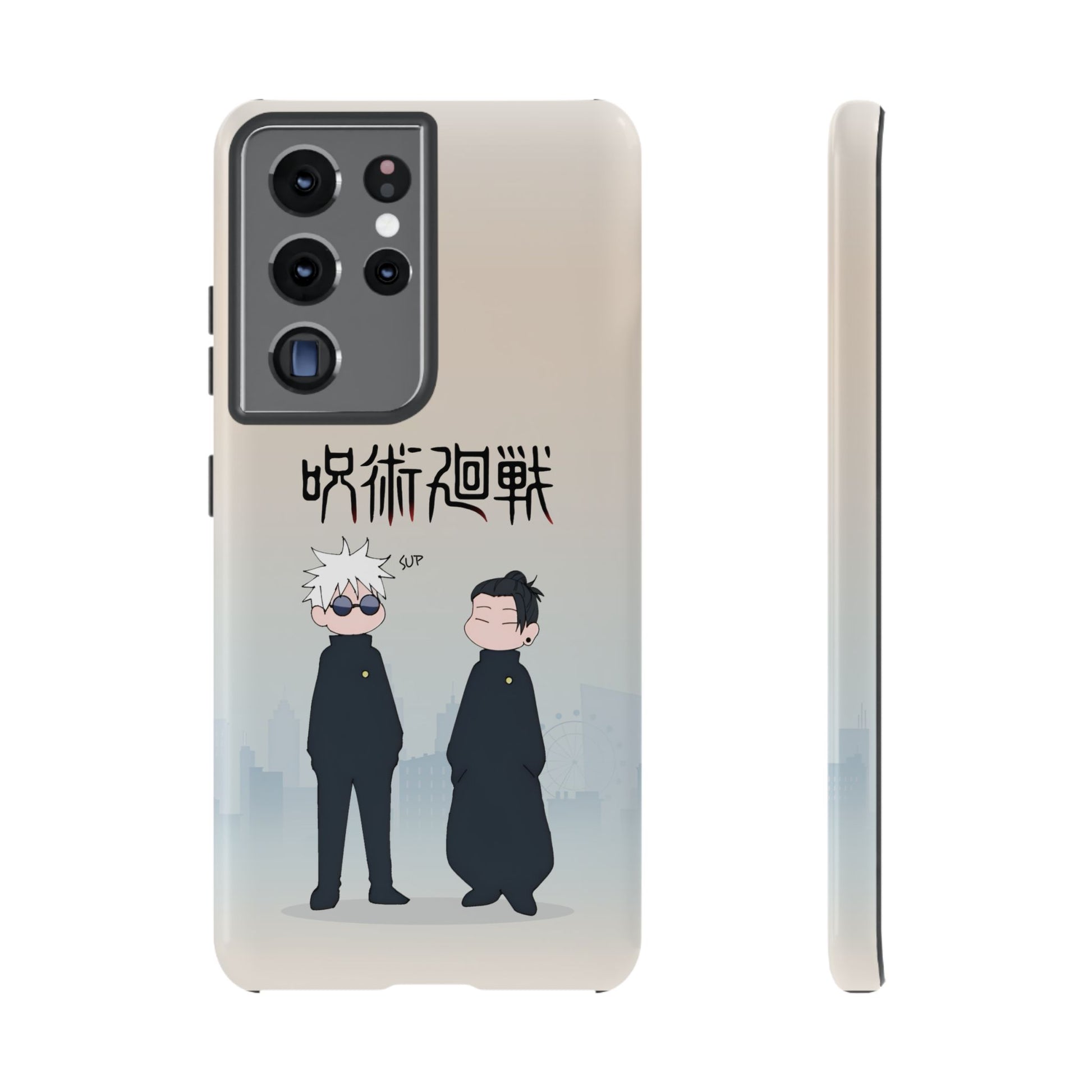 Chibi Style Gojo & Geto - Jujutsu Kaisen Phone Case