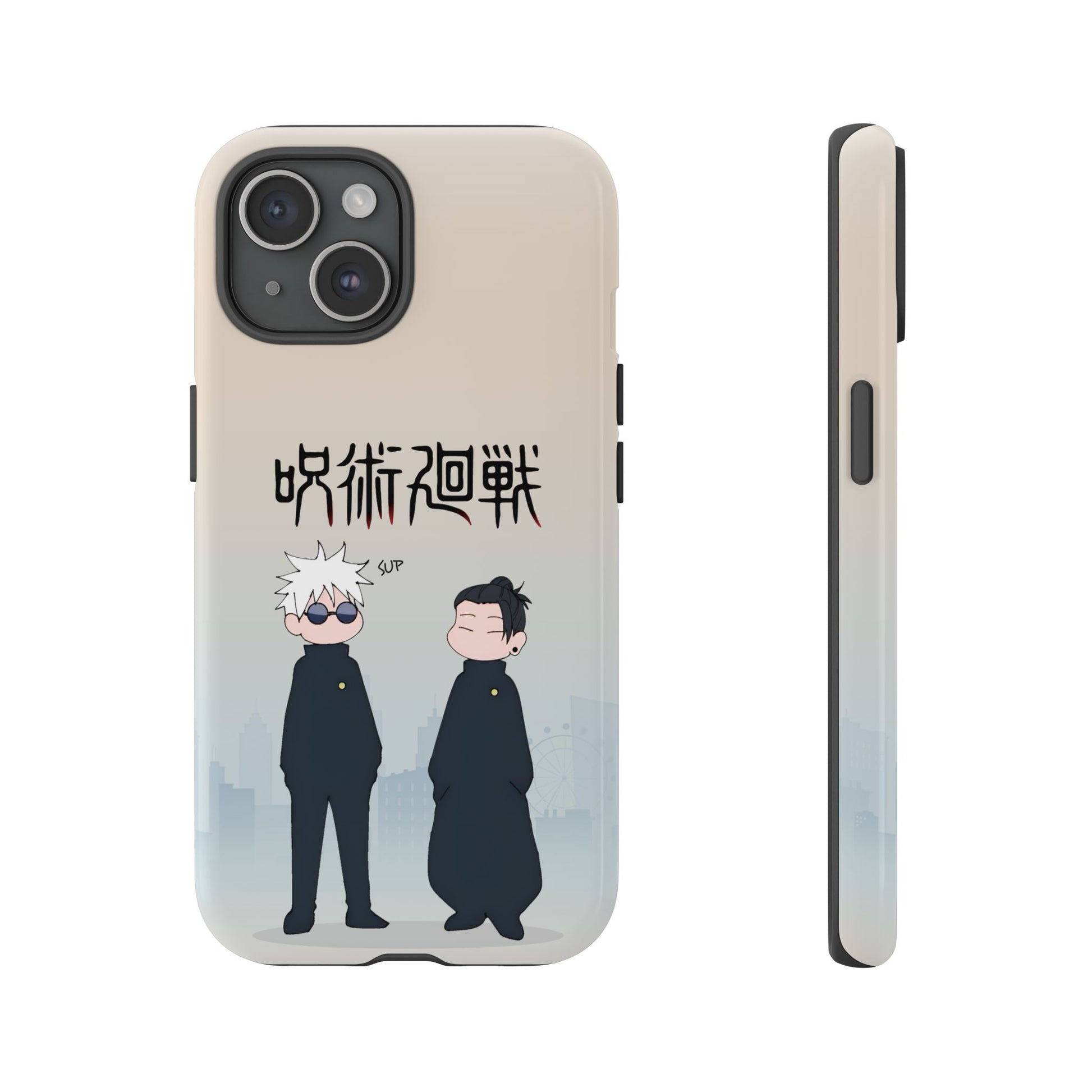 Chibi Style Gojo & Geto - Jujutsu Kaisen Phone Case