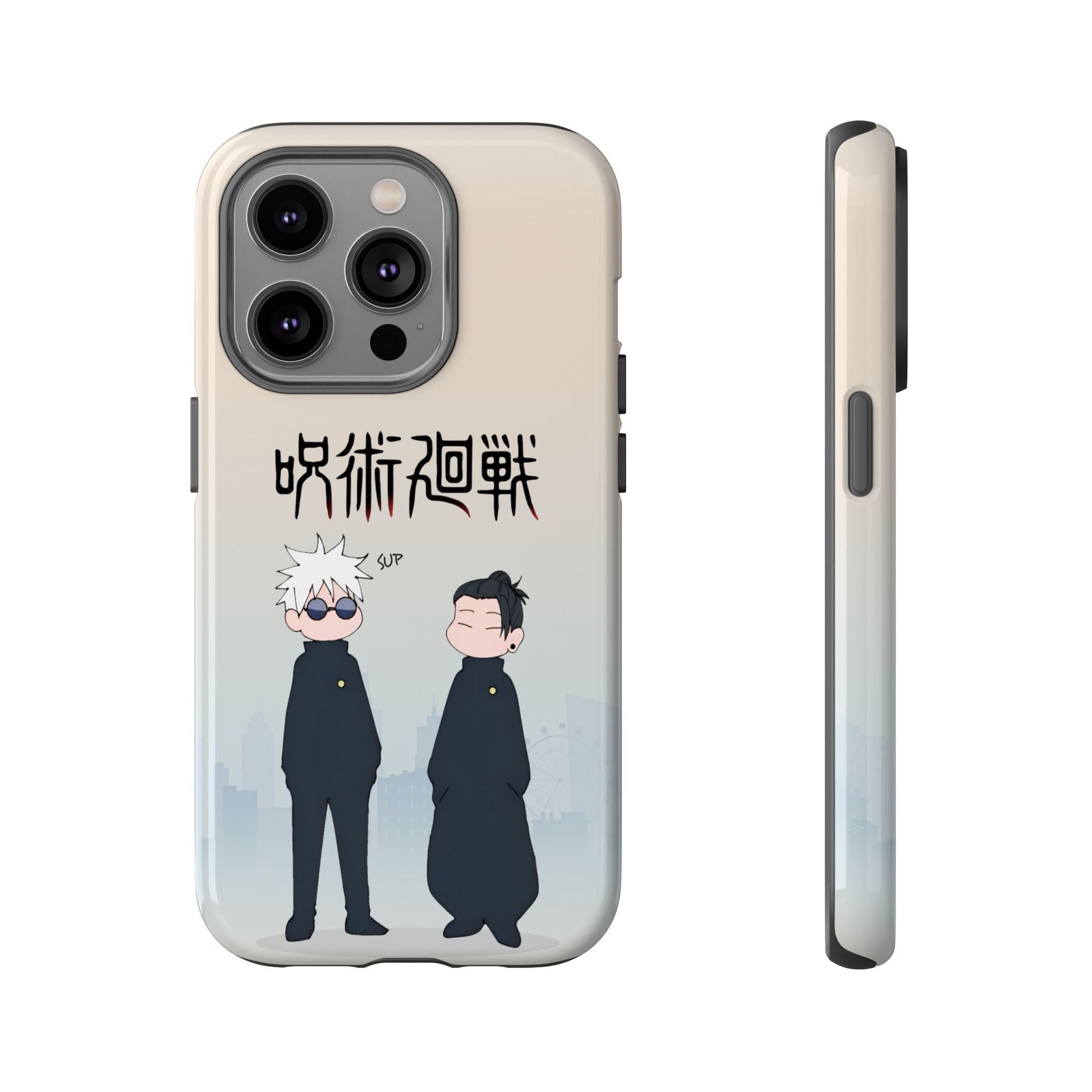 Chibi Style Gojo & Geto - Jujutsu Kaisen Phone Case