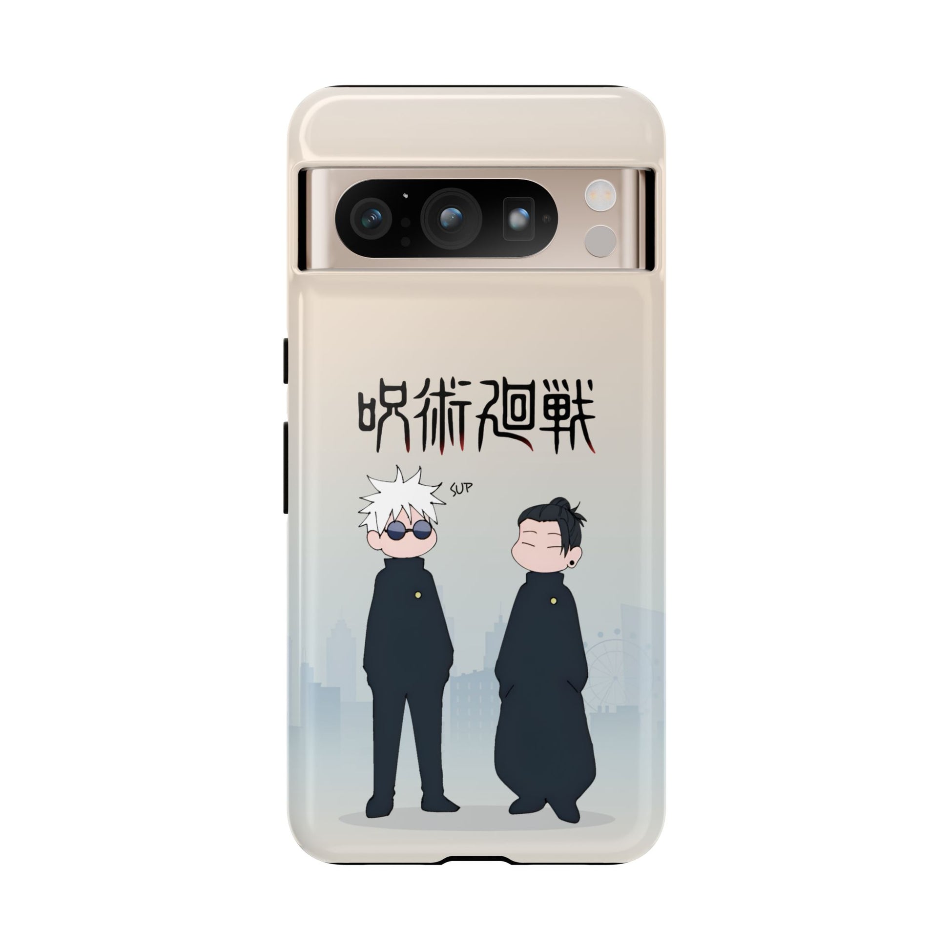 Chibi Style Gojo & Geto - Jujutsu Kaisen Phone Case