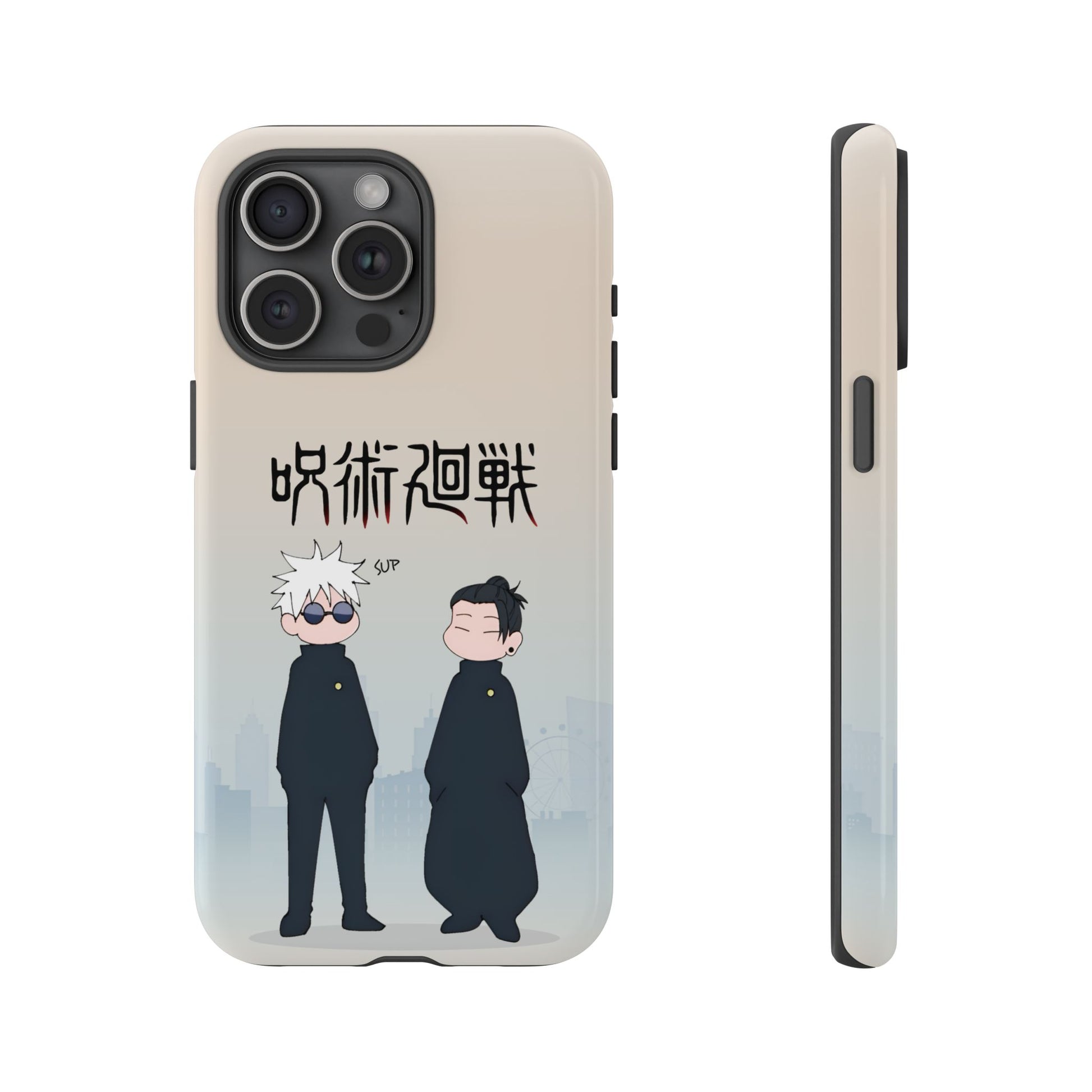 Chibi Style Gojo & Geto - Jujutsu Kaisen Phone Case