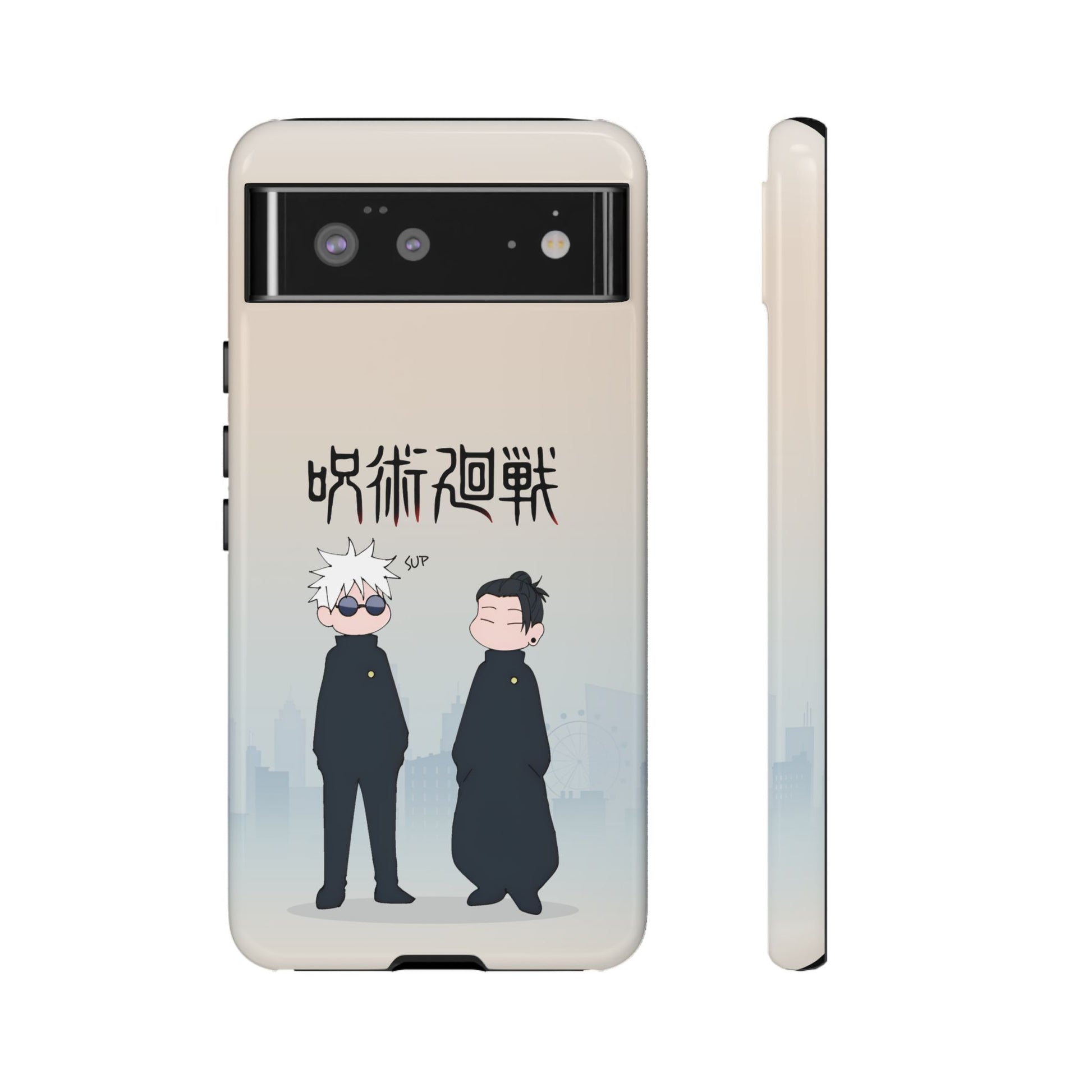 Chibi Style Gojo & Geto - Jujutsu Kaisen Phone Case