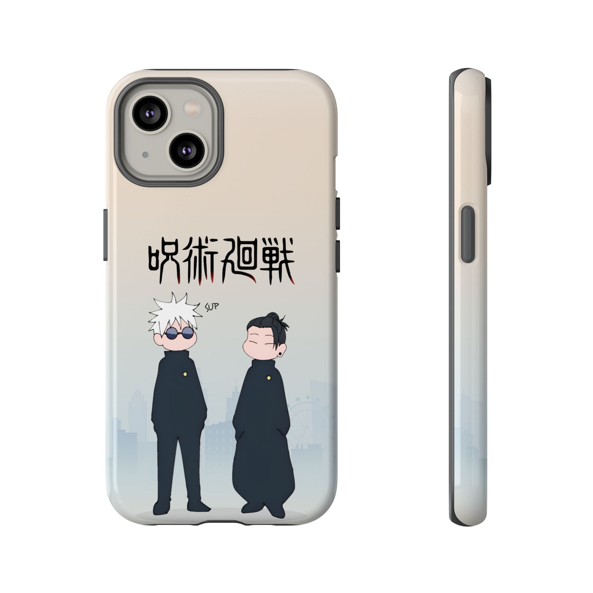 Chibi Style Gojo & Geto - Jujutsu Kaisen Phone Case