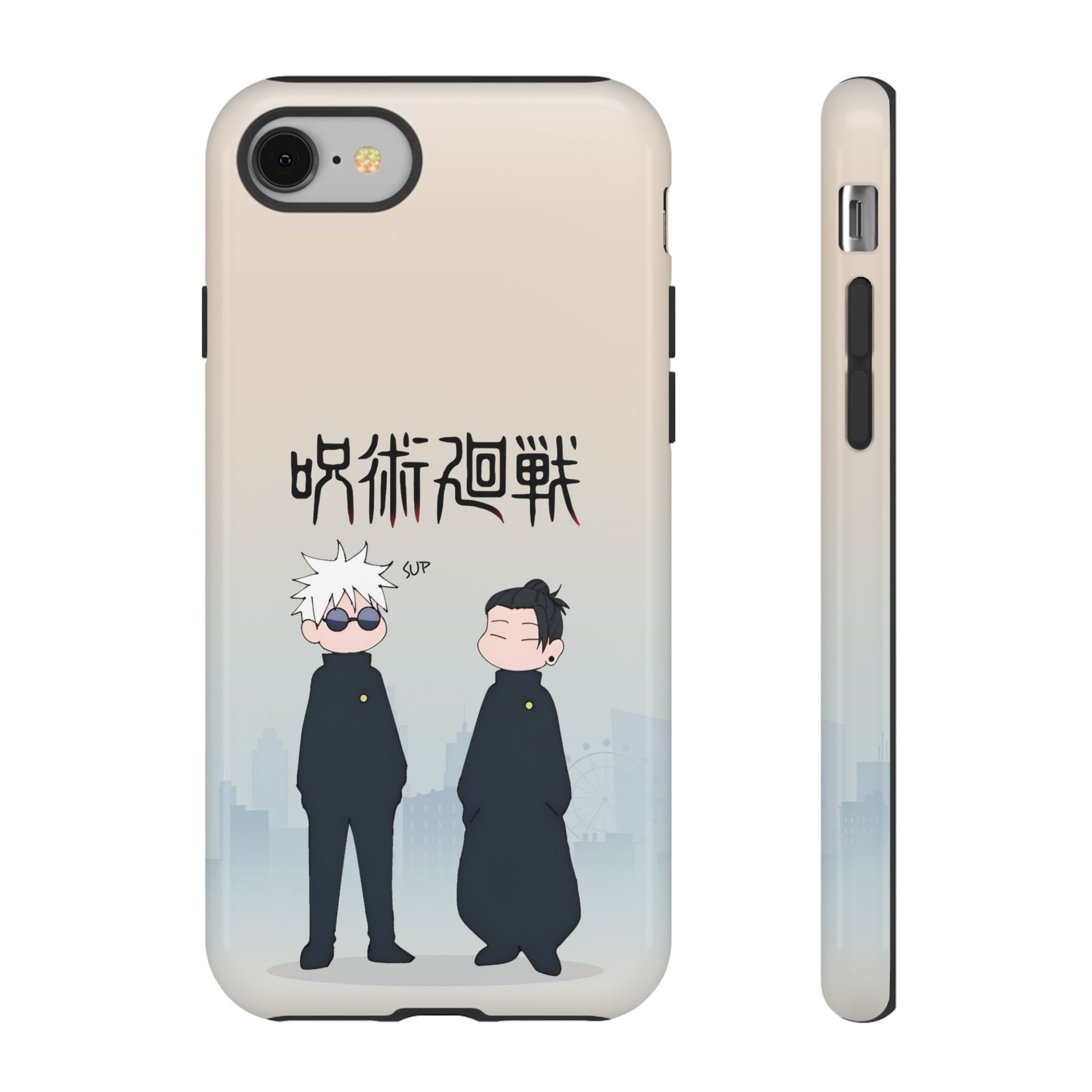 Chibi Style Gojo & Geto - Jujutsu Kaisen Phone Case