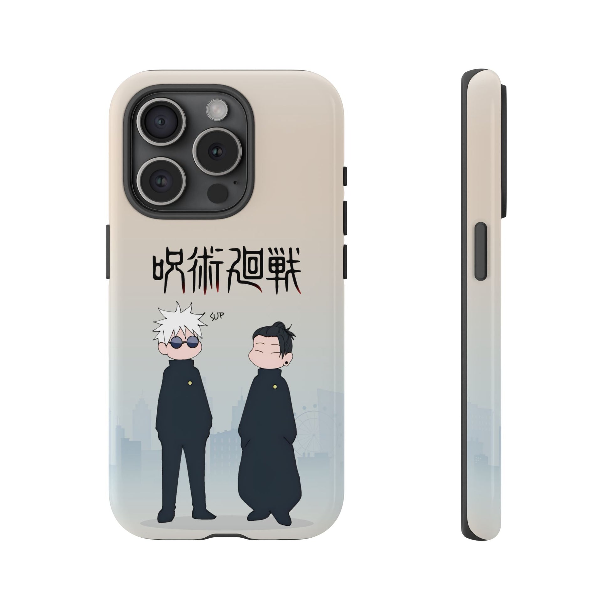 Chibi Style Gojo & Geto - Jujutsu Kaisen Phone Case