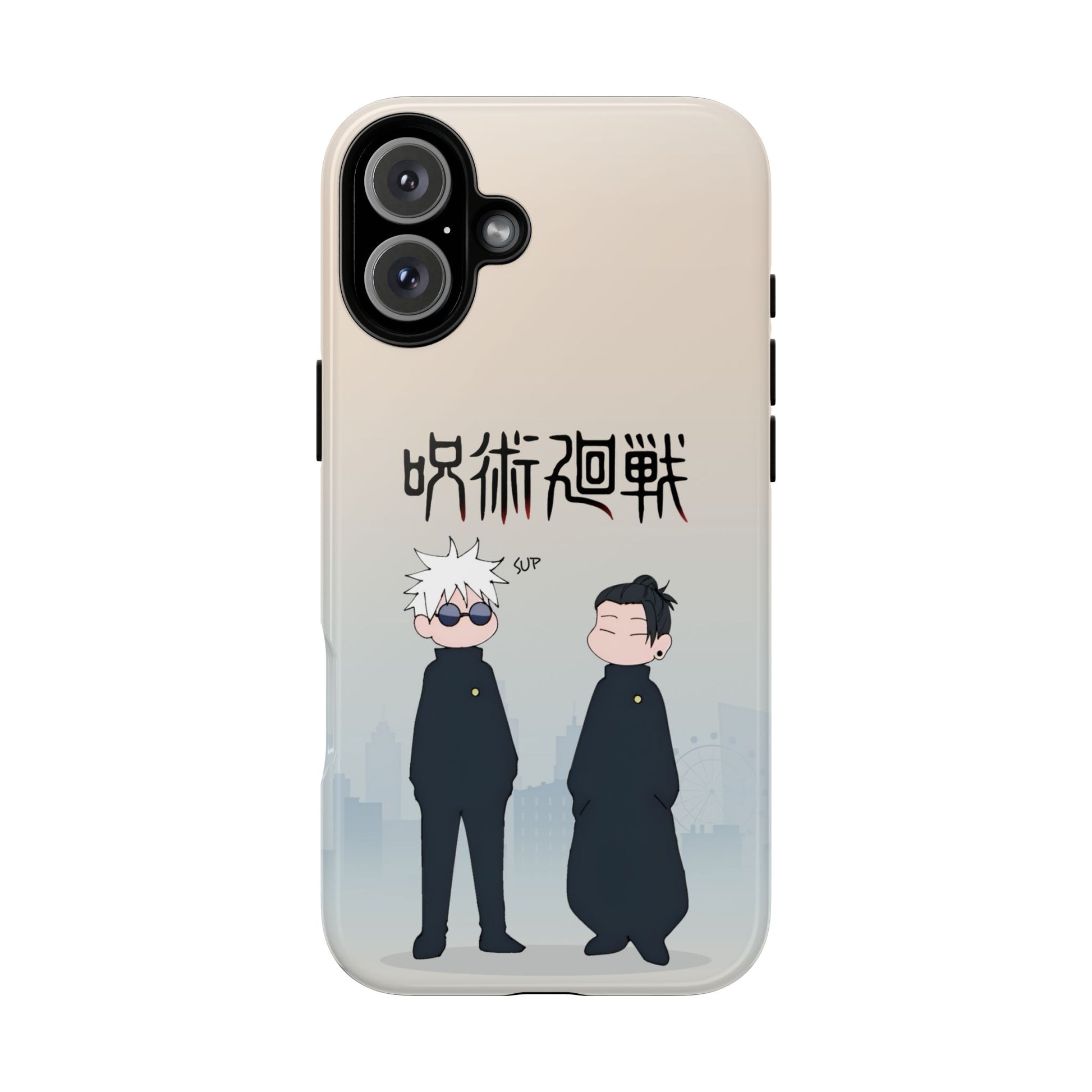Chibi Style Gojo & Geto - Jujutsu Kaisen Phone Case
