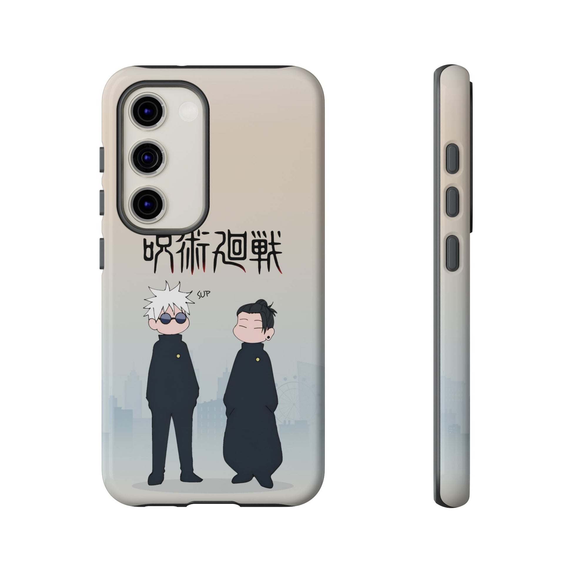 Chibi Style Gojo & Geto - Jujutsu Kaisen Phone Case