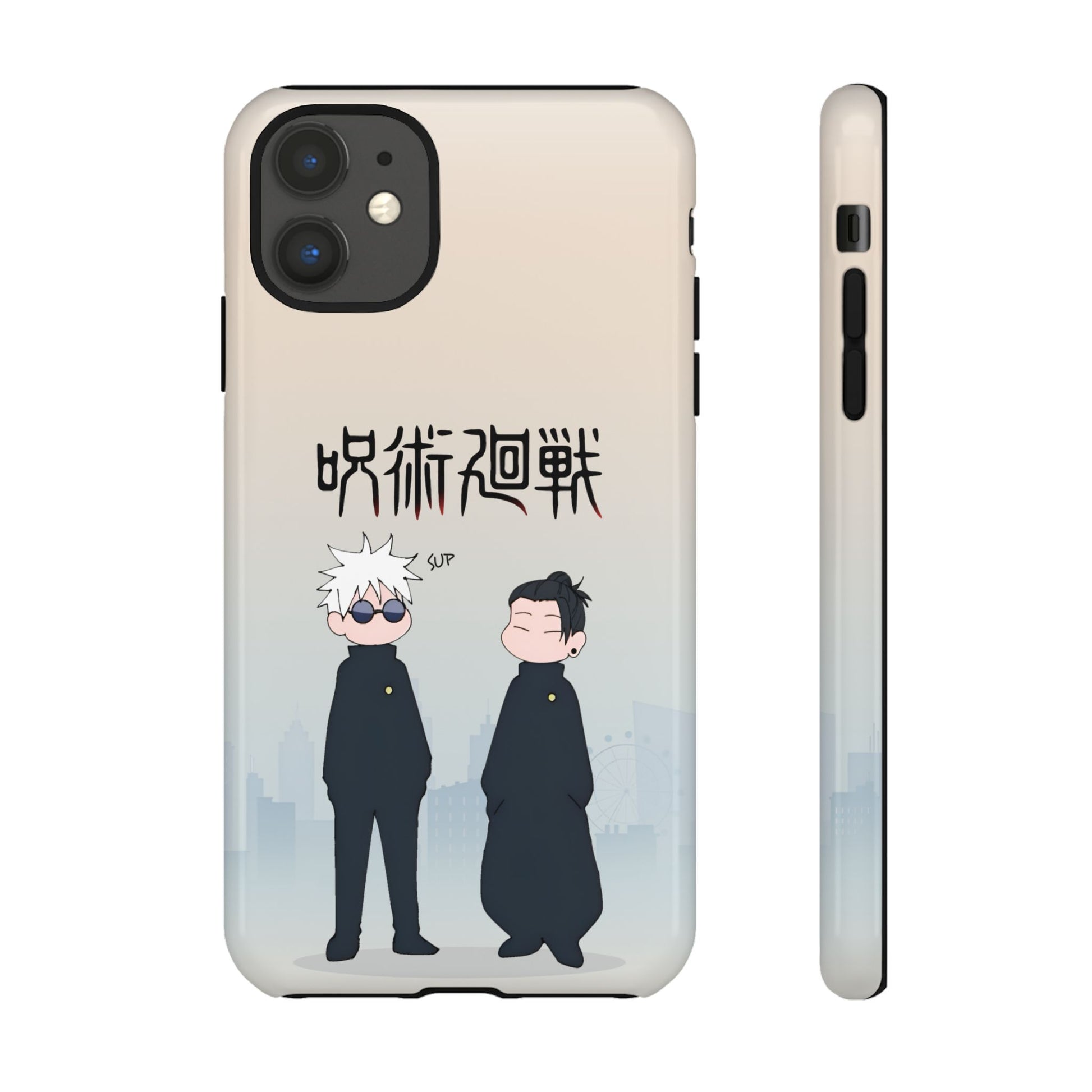 Chibi Style Gojo & Geto - Jujutsu Kaisen Phone Case