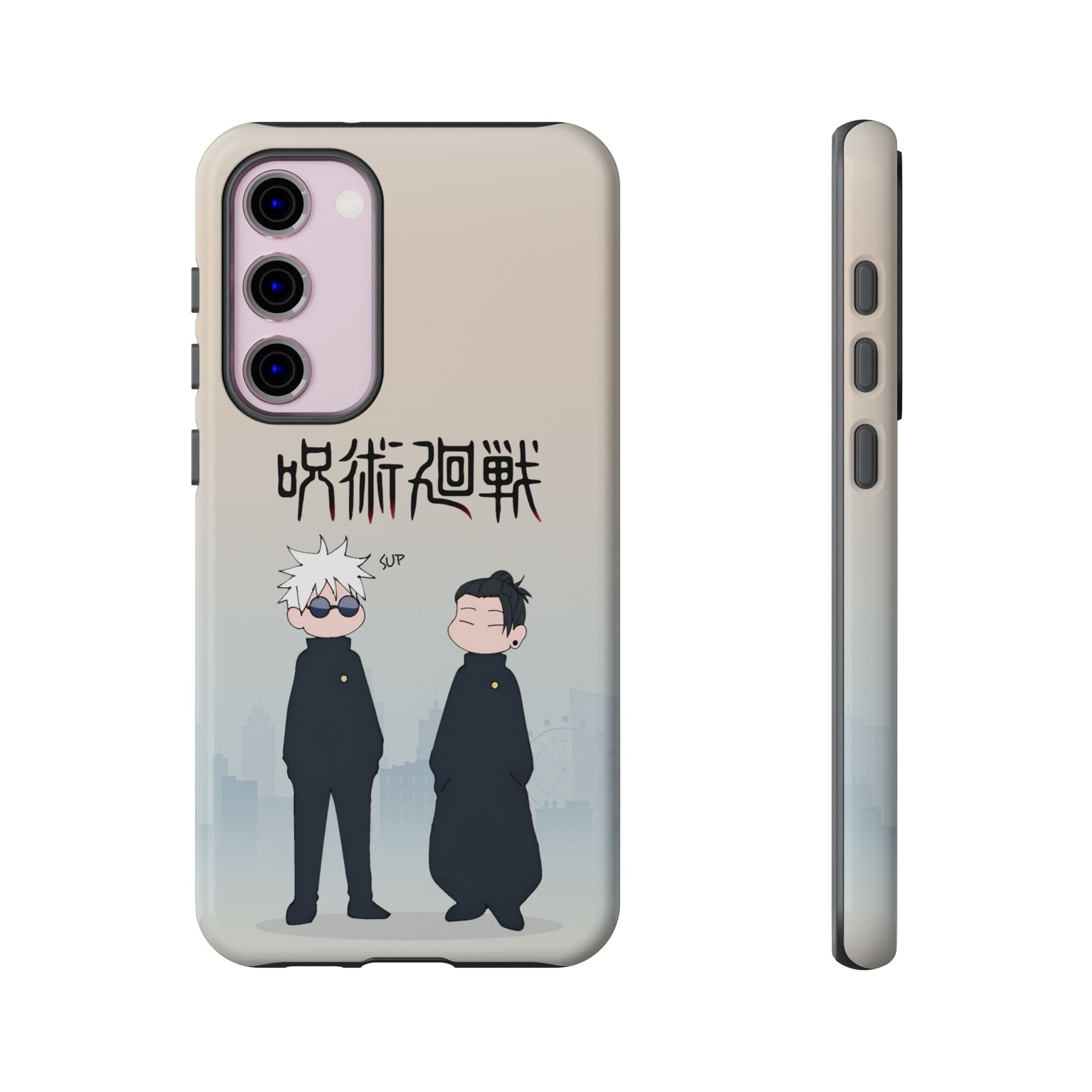 Chibi Style Gojo & Geto - Jujutsu Kaisen Phone Case