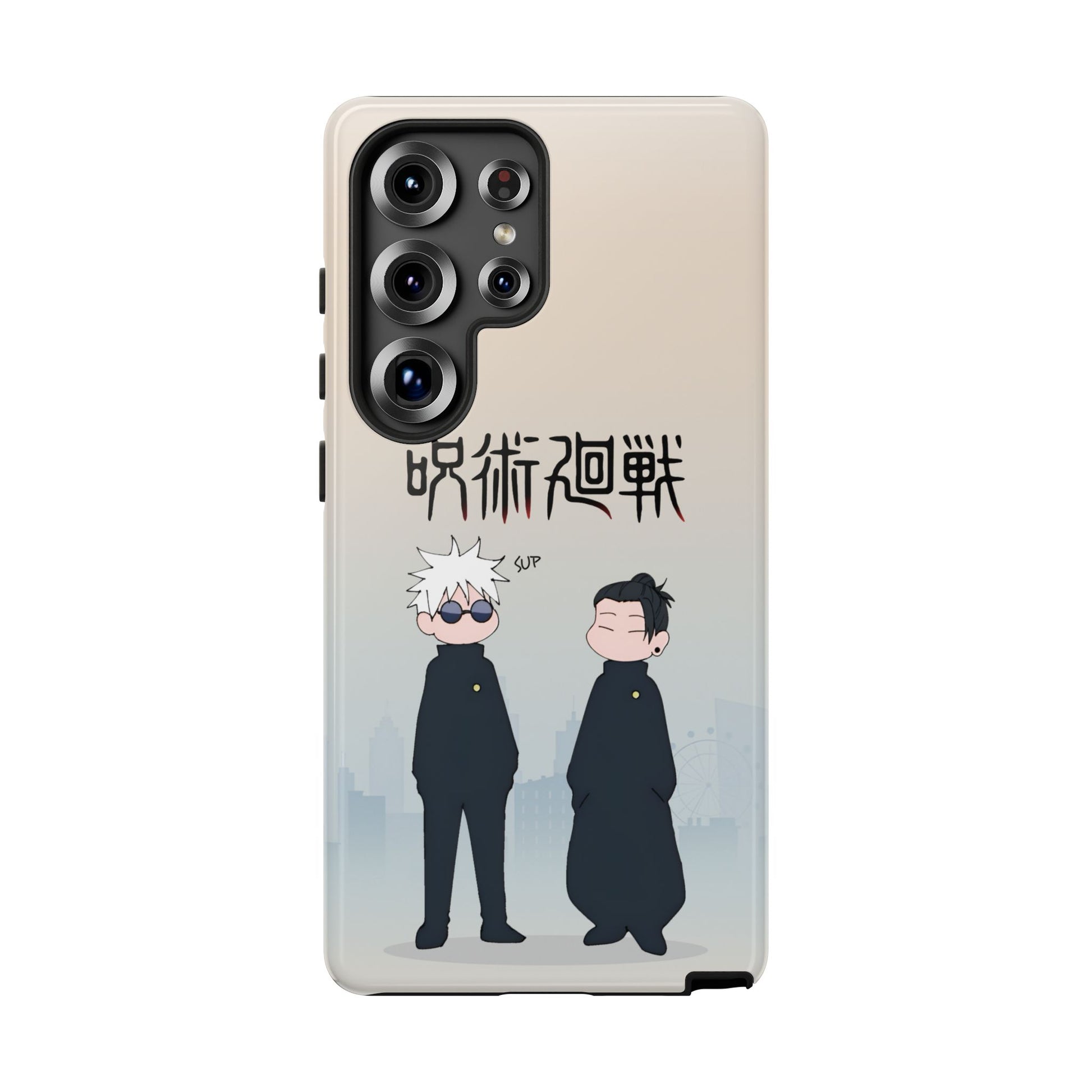 Chibi Style Gojo & Geto - Jujutsu Kaisen Phone Case