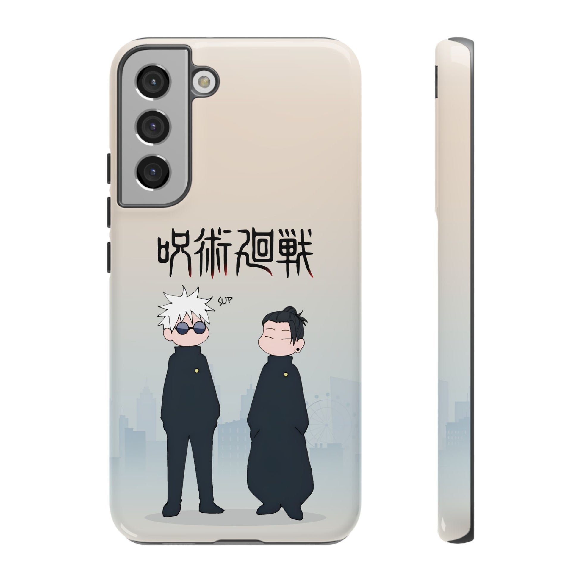 Chibi Style Gojo & Geto - Jujutsu Kaisen Phone Case