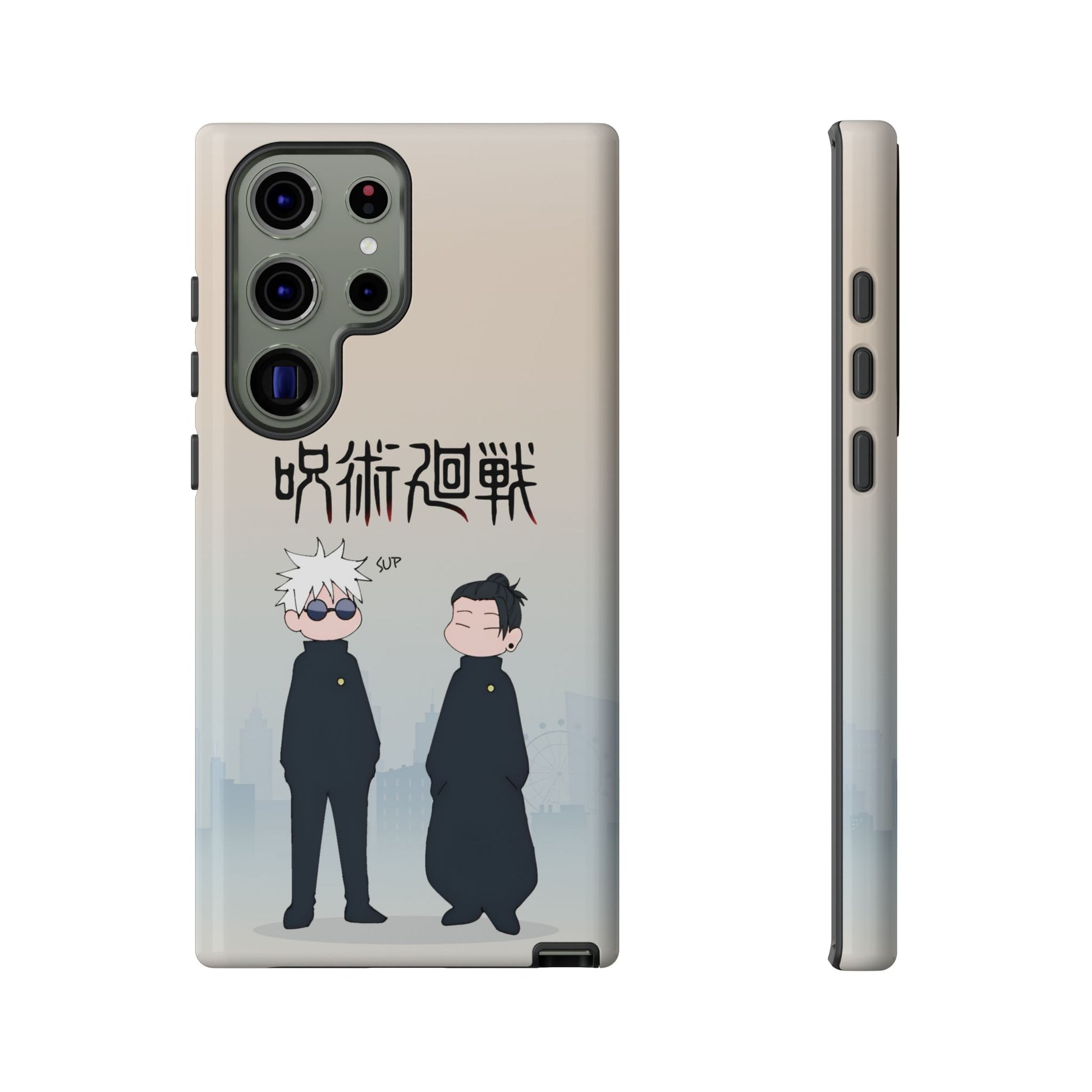Chibi Style Gojo & Geto - Jujutsu Kaisen Phone Case