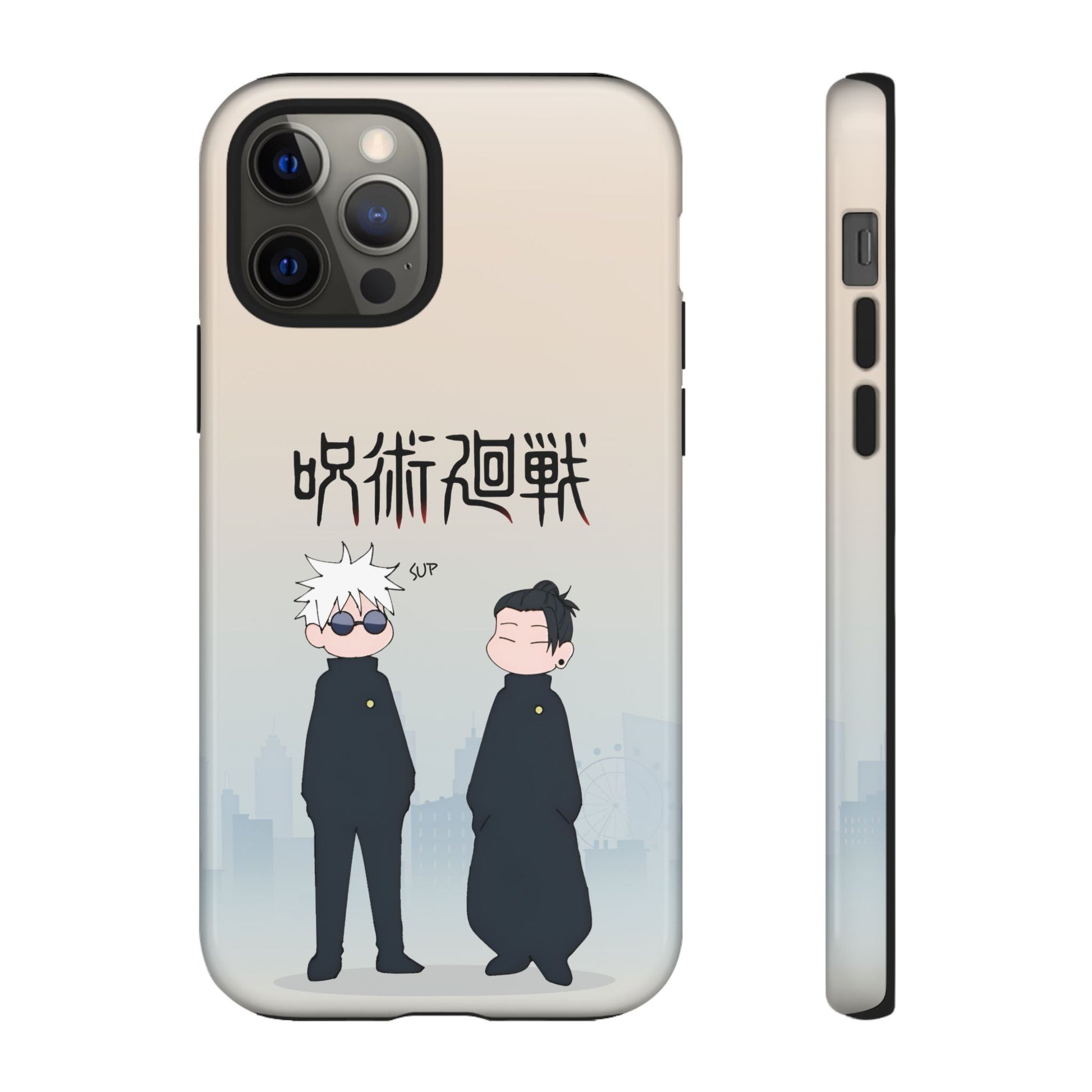 Chibi Style Gojo & Geto - Jujutsu Kaisen Phone Case