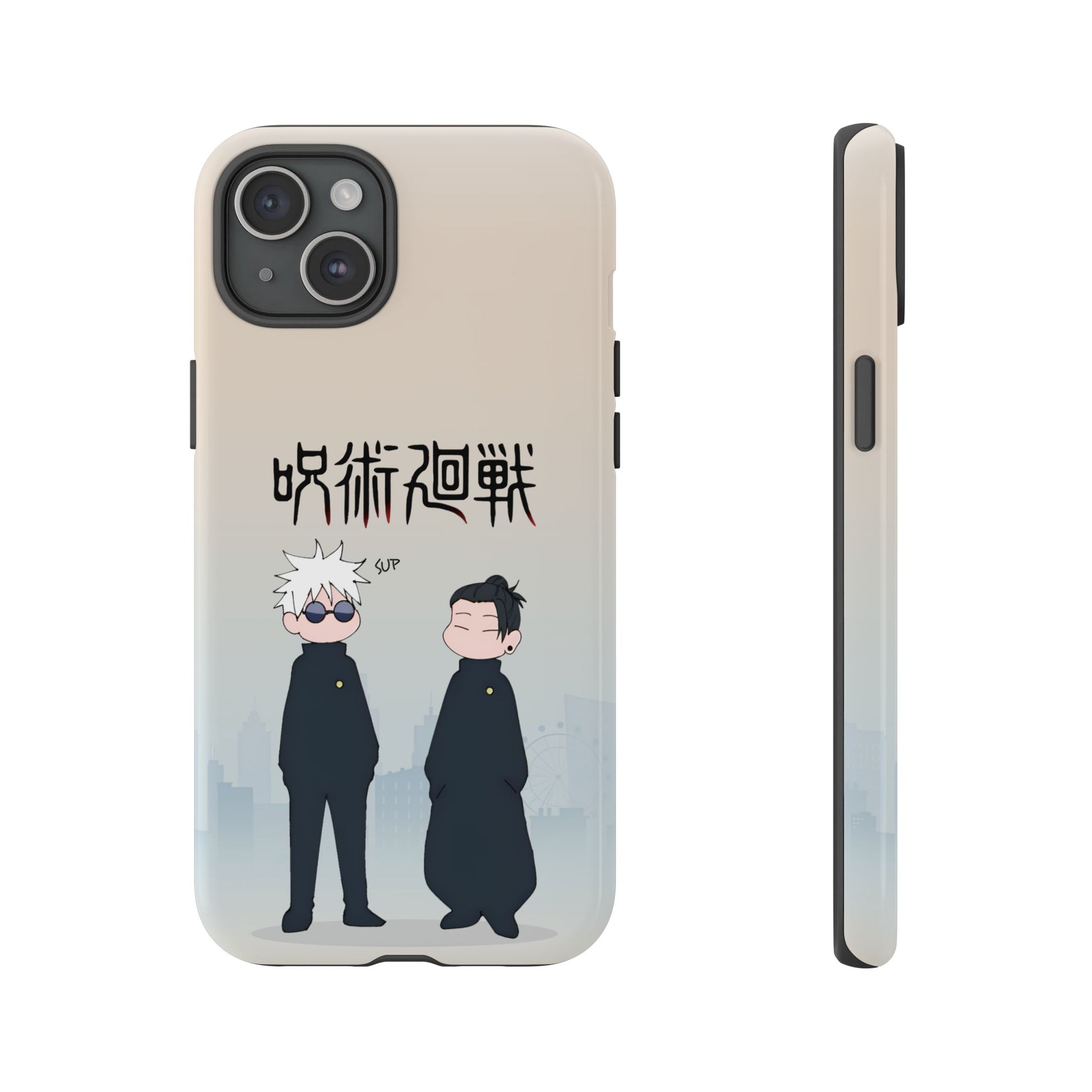 Chibi Style Gojo & Geto - Jujutsu Kaisen Phone Case
