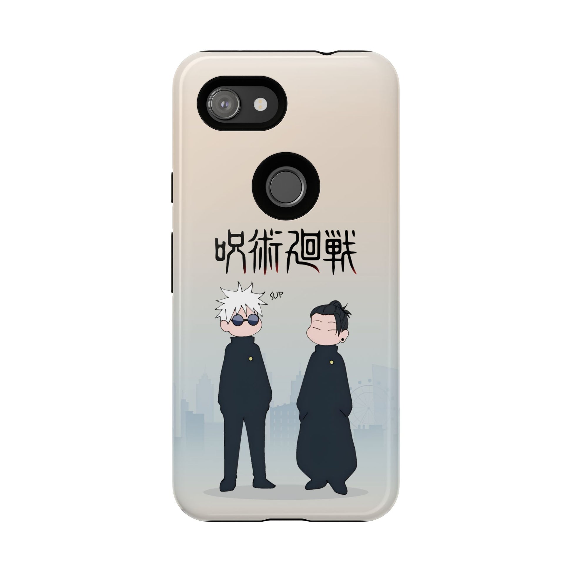 Chibi Style Gojo & Geto - Jujutsu Kaisen Phone Case
