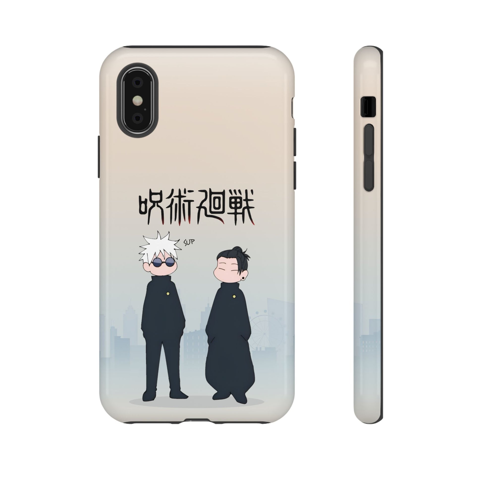 Chibi Style Gojo & Geto - Jujutsu Kaisen Phone Case