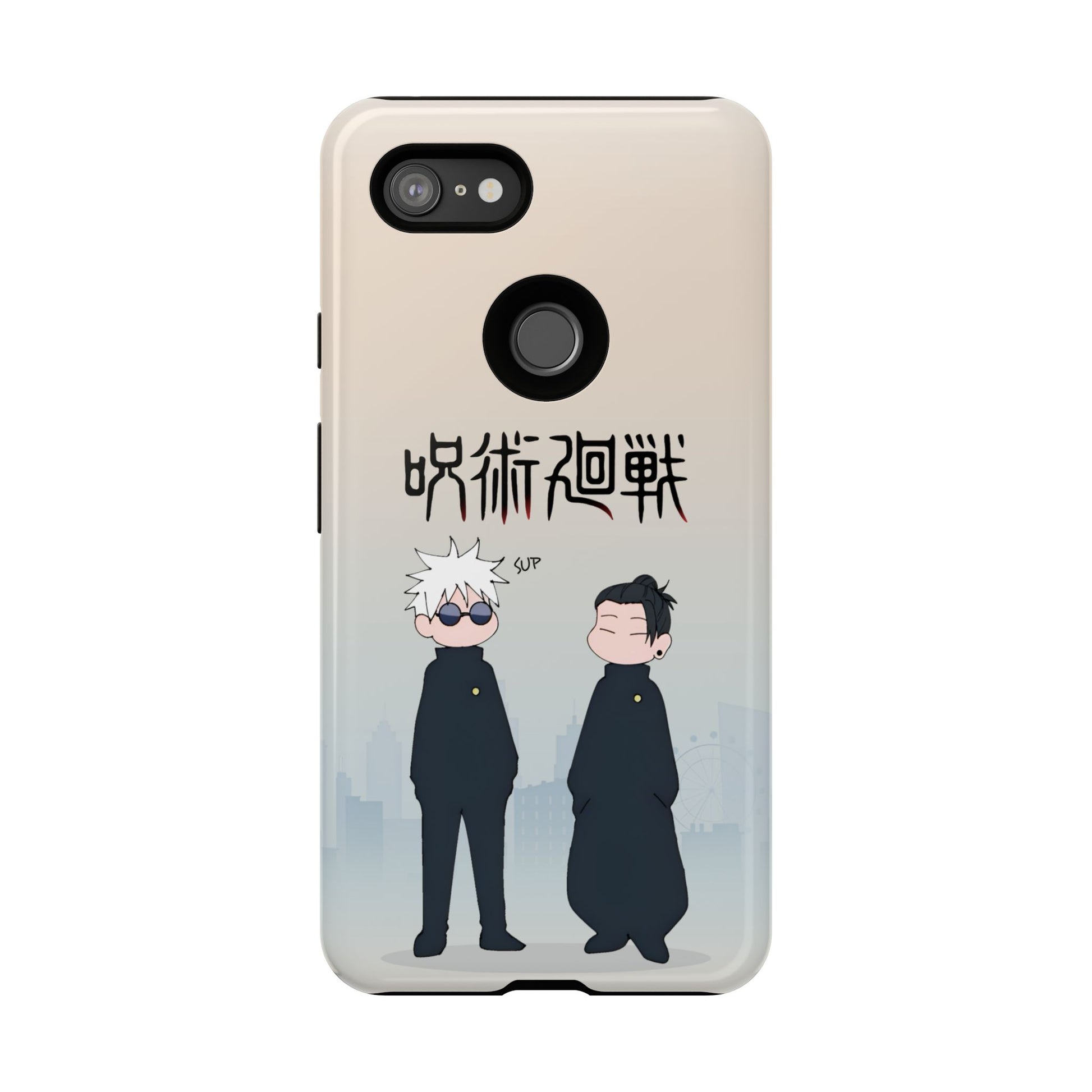 Chibi Style Gojo & Geto - Jujutsu Kaisen Phone Case