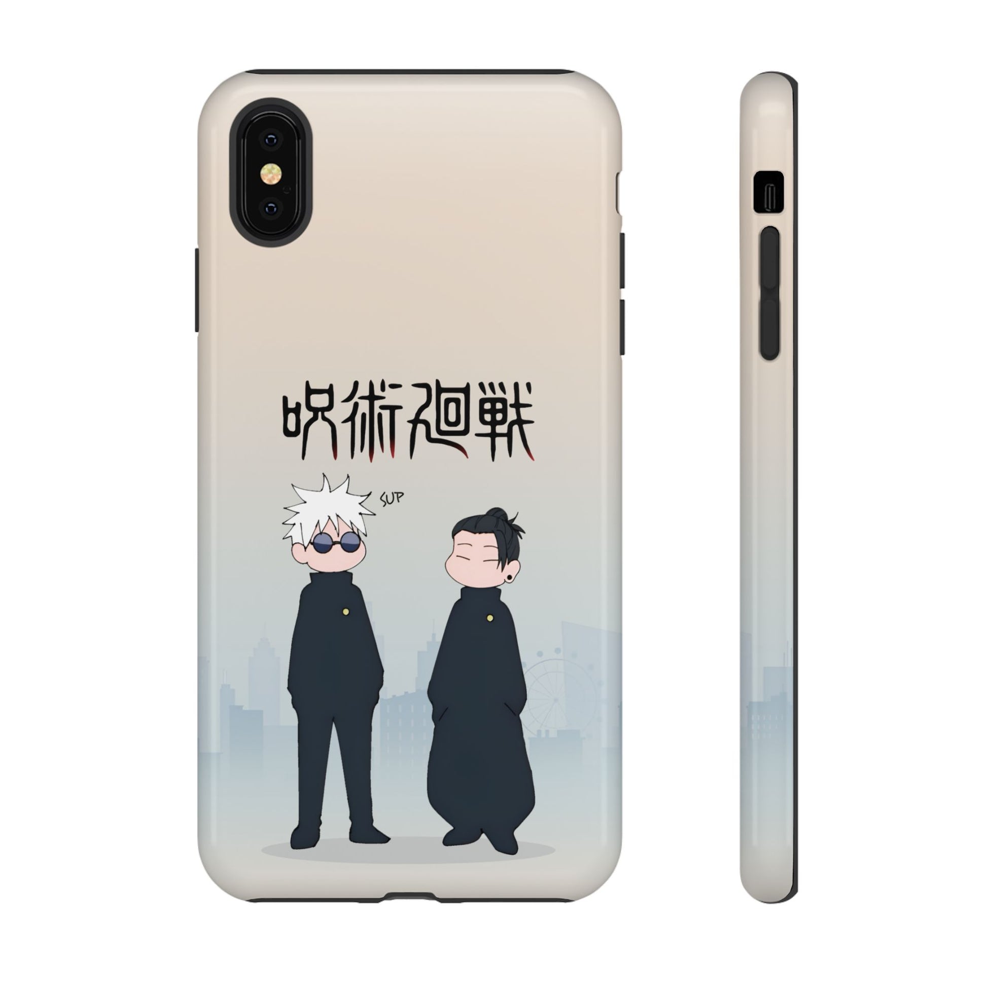 Chibi Style Gojo & Geto - Jujutsu Kaisen Phone Case