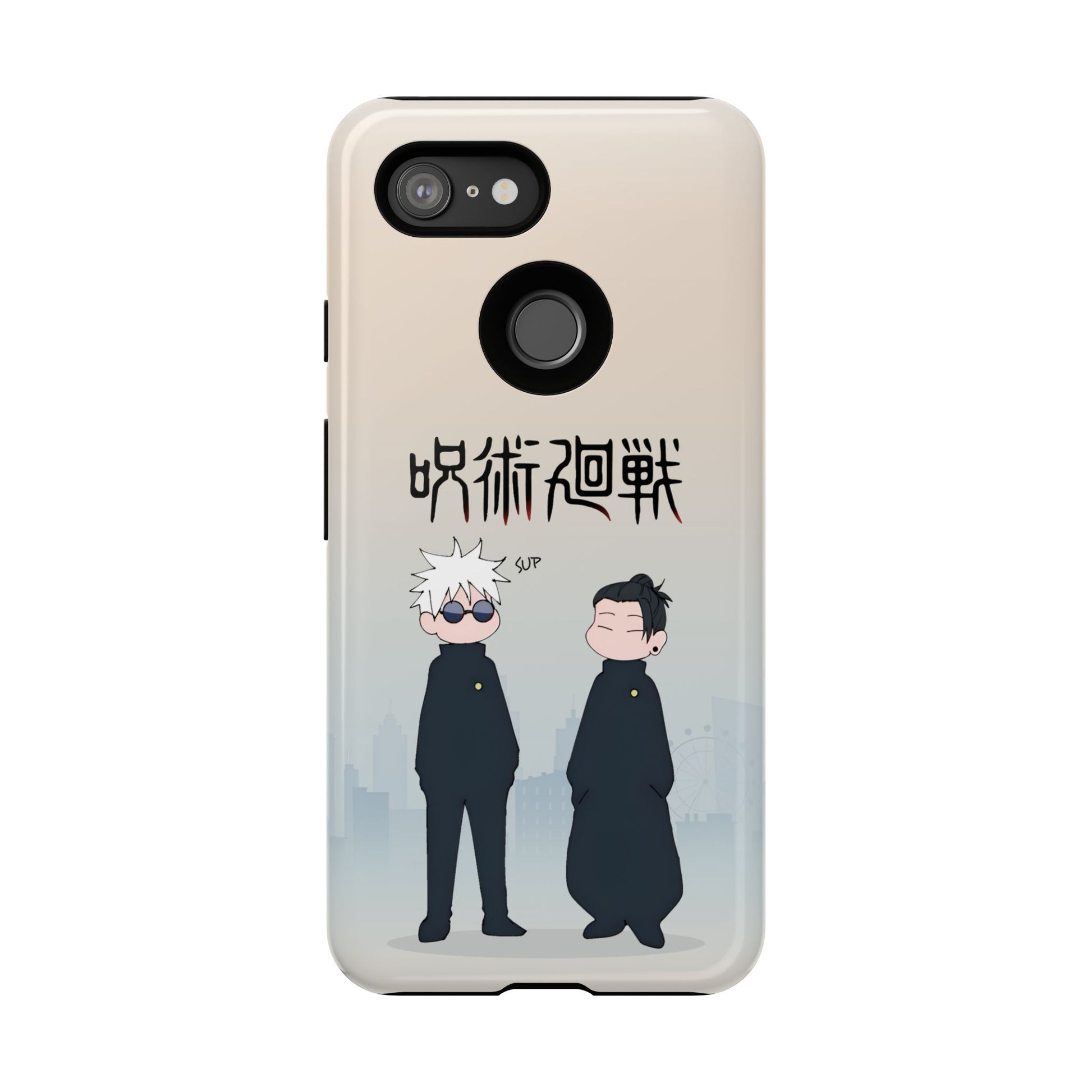 Chibi Style Gojo & Geto - Jujutsu Kaisen Phone Case