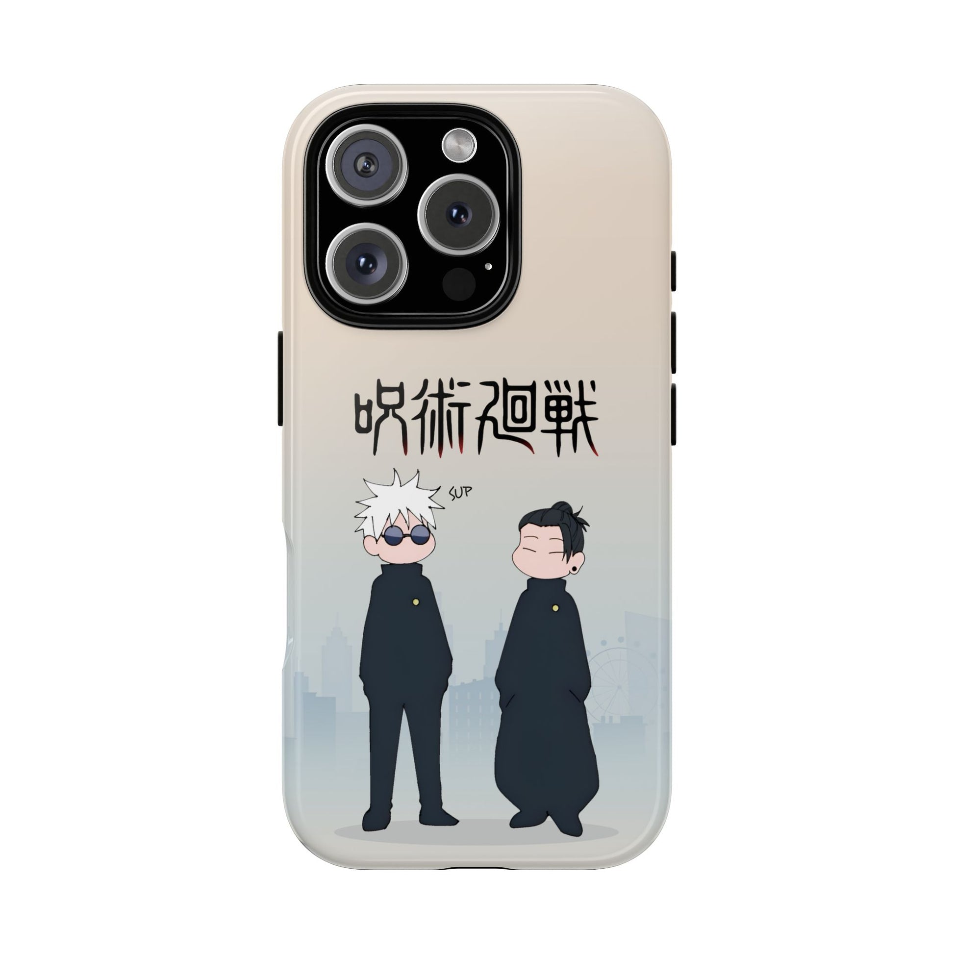 Chibi Style Gojo & Geto - Jujutsu Kaisen Phone Case