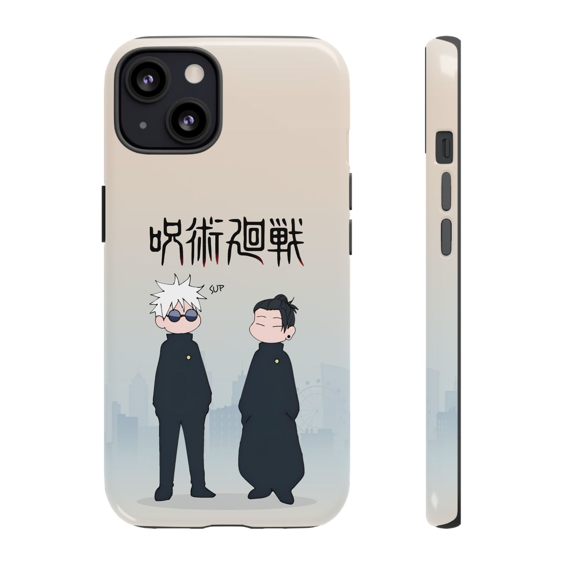 Chibi Style Gojo & Geto - Jujutsu Kaisen Phone Case