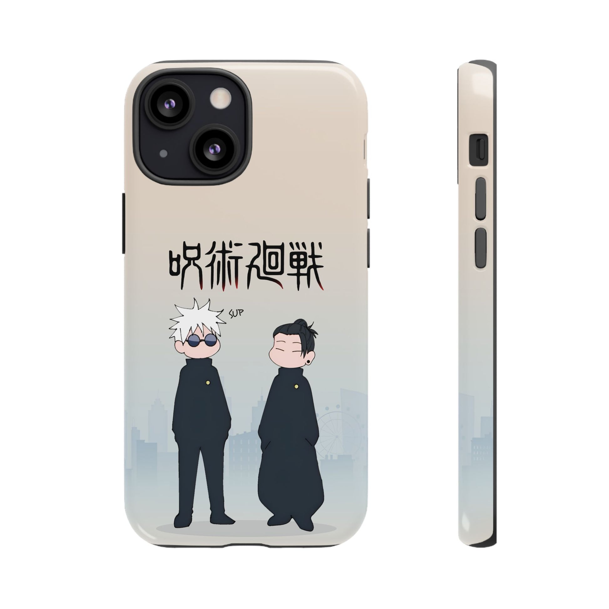 Chibi Style Gojo & Geto - Jujutsu Kaisen Phone Case