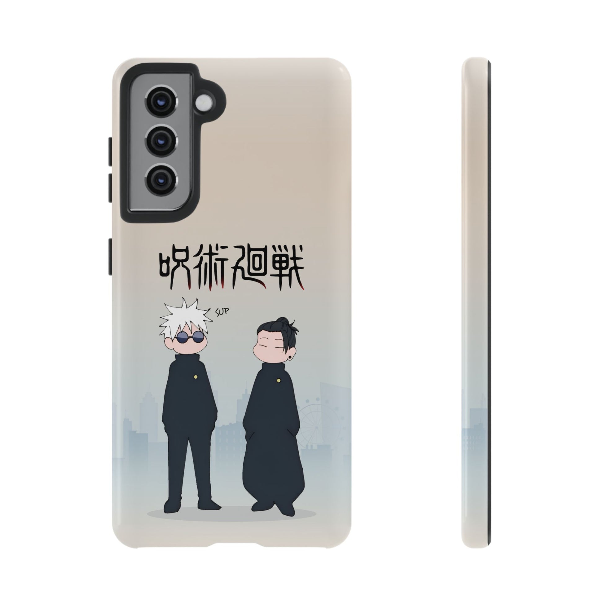 Chibi Style Gojo & Geto - Jujutsu Kaisen Phone Case