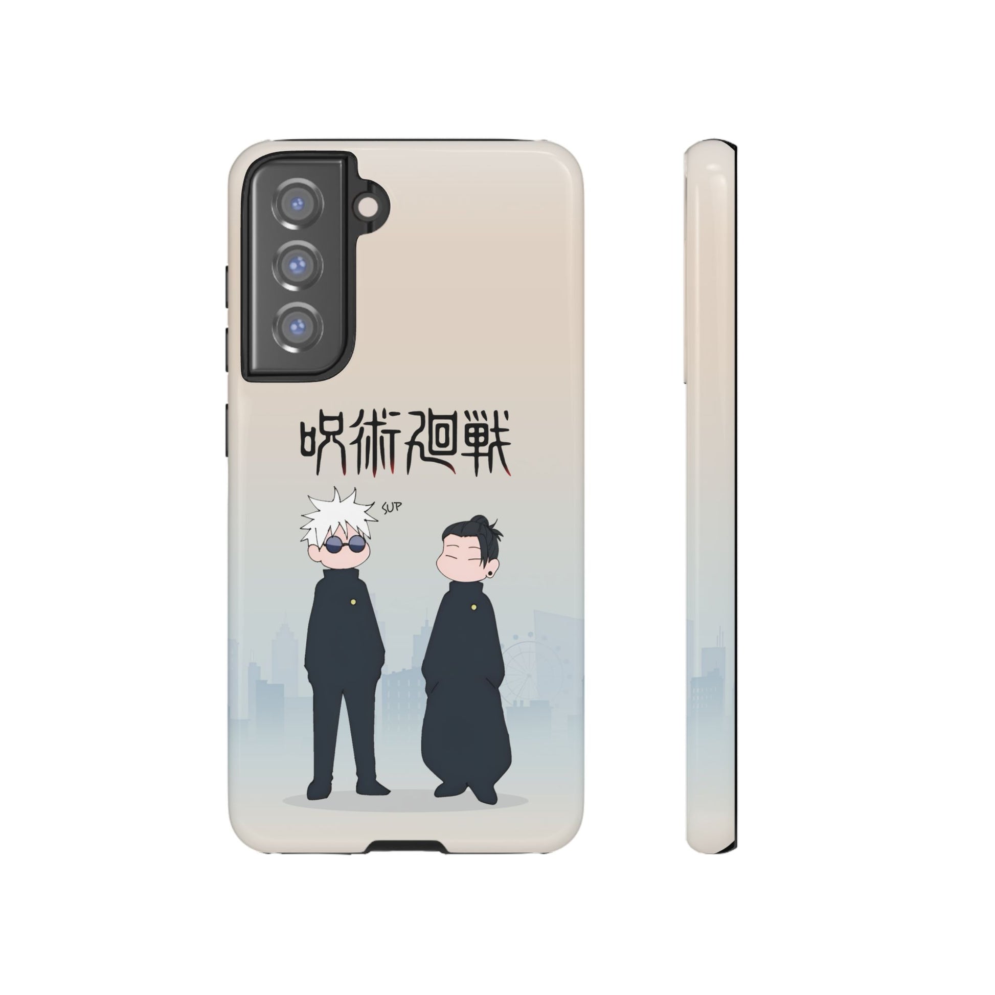 Chibi Style Gojo & Geto - Jujutsu Kaisen Phone Case