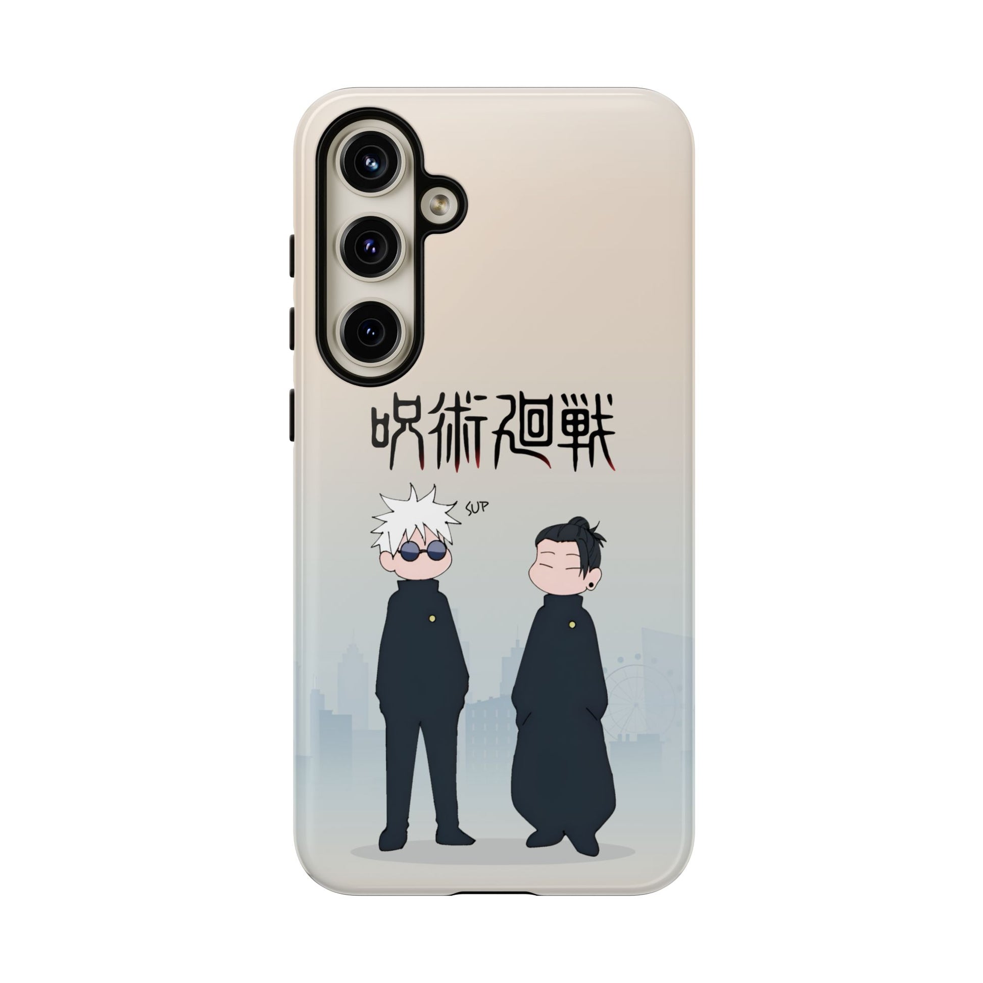 Chibi Style Gojo & Geto - Jujutsu Kaisen Phone Case